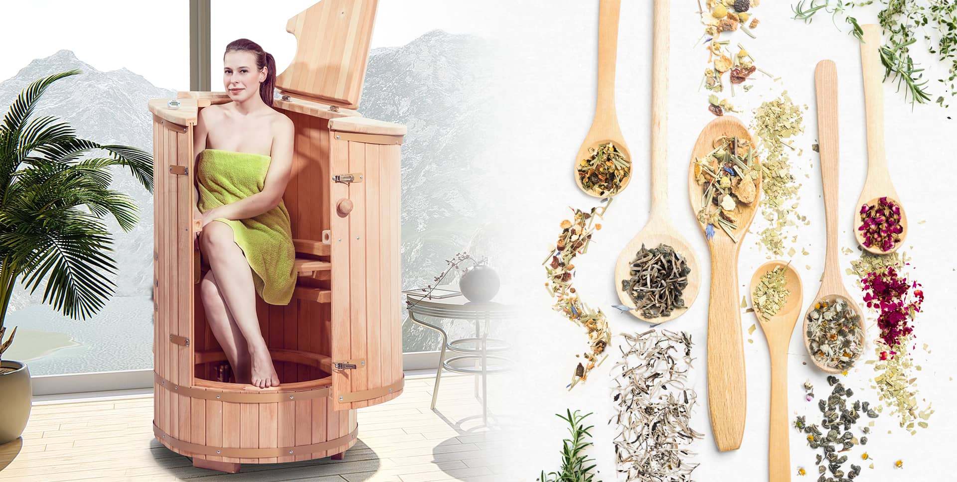 Herbalsauna sauna umeda din cedru